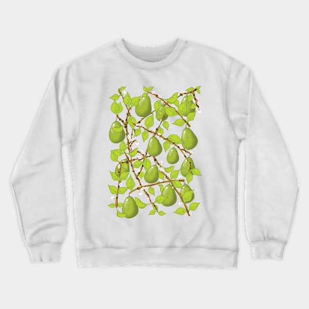 Pears Crewneck Sweatshirt by nickemporium1